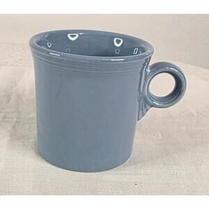 Vtg. Fiesta Ware Coffee Mug Periwinkle Blue Keyhole Handle 8 oz. Homer Laughlin